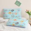 Nueva almohada de algodón con diseño de frijoles, almohada para la siesta de niños en jardín de infantes, almohada extraíble de algodón con dibujos animados para bebés, lavable a máquina, al por mayor