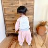Roupa Infantil, Conjunto de Roupa Outonal para Meninas, Manga Longa Desenho Animado Fofo Roupa de Passeio Primavera e Outono para Bebê Menina Conjunto de Duas Peças Fabricante Atacado