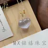 Nuevo Producto de Comercio Exterior Transfronterizo: Collar Estilo Luna de Ojo de Gato Natural, Naturalmente Elegante y Hermoso, Colgante de Buda, Descuento por Cantidad Grande