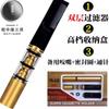 Boquilla para Cigarrillo Yajue Gruesa, Media y Fina de Tres Usos Tipo Circulación con Filtro Lavable Microporoso Purificador de Cigarrillos Portátil para Hombre