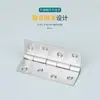 Bisagra Plana de Acero Inoxidable para Puertas y Ventanas, Micro Bisagra Silenciosa, Bisagra Plegable para Puertas de Gabinete, Mini Bisagra Plegable Engrosada