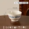 Cuencos de cerámica para arroz, vajilla, cuencos y platos para el hogar, cuencos pequeños para servir platos, hechos a medida, de alta gama, con vidriado interior