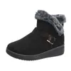Novos sapatos de pano antigos de Pequim, botas femininas de algodão quente, tamanho grande, botas de neve de meia-idade e idosos, sapatos de mãe femininos, sapatos de algodão, uma geração de cabelo