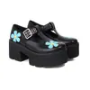 Nuevos Zapatos T-shaped Boca Baja Primavera y Otoño Zapatos de Mujer Plataforma Mocasines Zapatos Casuales 40-43 Talla Grande Zapatos de Comercio Exterior
