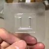 Estante de Almacenamiento Parche Engrosado Gancho de Plástico Multifuncional Transparente Hebilla de Carta Gancho Adhesivo de Pared sin Perforaciones