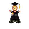 Novo Estilo Troféu de Formatura de Pé Certificado Coruja Panda Doutor Chapéu de Formatura Balão de Filme de Alumínio Arranjo para Festa