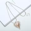 Cadena de lana para mujer, joyería transfronteriza larga de alta gama, explosiones de Amazon, collar, joyería de comercio exterior, collar largo de amor para mujer