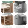 Escritorio de computadora para dormitorio, escritorio para estudio en casa, mesa de estudio para estudiantes, escritorio de escritura simple con estantería integrada, escritorio de oficina minimalista