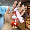 Llavero Colgante Mono Boca Grande Dibujos Animados Accesorios para Llavero de Mochila Coche Caja Sorpresa Regalos Pequeños Venta al por Mayor Sorpresa de Caja Sorpresa