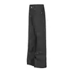 Pantalones de Mezclilla Cruda Lavada Estilo Old Money Americano Magic Bear, Corte Limpio Retro Apilado Efecto Adelgazante Acampanados Largos