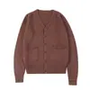 Fabricante Original do Cardigan Kawashima Suéter de Uniforme Jk Espessado Sete Agulhas Cos Uniforme Escolar Algodão
