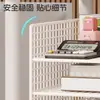 Organizador de archivos para debajo del escritorio, estante multicapa para almacenamiento de archivos y documentos tamaño A4, organizador de escritorio para clasificar y ordenar