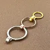 Conexão Metálica Ecológica Personalizada com Argola Gancho Fivela Liga de Zinco Fivela Galvanizada Agulha de Inspeção Conexão Removível com Gancho Fivela 0