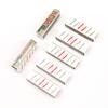 Cuchilla Corrugada de Acero Inoxidable de Repuesto Raspador de Cejas Afilado Profesional Estudio Seguridad Belleza Herramienta de Maquillaje Raspador de Cejas de Maquillaje
