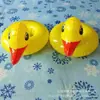 Portavasos Inflable Personalizado de Patito Amarillo Portavasos Inflable de PVC Suministros Publicitarios Inflables Juguetes Inflables
