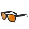 Gafas de Sol Polarizadas Vintage Europeas y Americanas, Moderno Marco Negro Clásico para Hombre, Monturas de Gafas Retro de Exportación