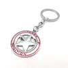Chaveiro de metal modificado para carro JDM NOS HKS pingente de liga de zinco para Toyota Honda