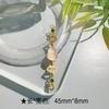 Cadena Colgante Zakiram de Diamante Incrustado en Oro Antiguo Pulsera Tobillera a Juego para Pareja Hecha a Mano DIY Accesorios al por Mayor