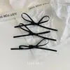 Pasador de Pelo con Lazo Multicolor de Cinta Delgada de 0.3 cm Estilo Dulce de Ballet Accesorios para el Cabello Super Hada Accesorios para el Cabello Trenzados para Mujeres