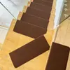 Alfombrillas para Escaleras Transfronterizas, Alfombrillas Luminosas para Escaleras, Alfombrillas Adhesivas Auto-Adhesivas sin Pegamento, Alfombrillas de Madera Maciza para Protección de Escaleras, Alfombras Empalmables