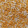 Cuentas de vidrio que conservan el color 1.5mm-4mm cuentas espaciadoras accesorios DIY para ensartar cuentas sueltas pulsera joyería cuentas doradas accesorios de cuentas redondas