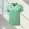 Yy Ropa Nueva de Bádminton de Manga Corta, Transpirable de Secado Rápido, Ropa Deportiva de Entrenamiento para Hombres y Mujeres, Camiseta Absorbente de Sudor para Competición
