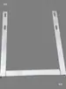Suporte de aço galvanizado em L absorvente de choque, suporte vertical de aço em L para carga, estante pórtico, acessórios para estante de ponte, suporte de cabos