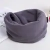 Bufanda Gruesa de Forro Polar para Ciclismo al Aire Libre, Doble Capa, Cortavientos, para Cuello, Unisex, Cubrecuellos Cálido para Otoño e Invierno, Capucha Multifuncional