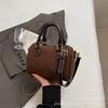 Moda Outono e Inverno Bolsa de Mão Pequena Versátil para Mulheres 2026 Nova Tendência Elegante Bolsa de Ombro Chique Bolsa Boston Transversal