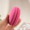 Huevo de Belleza Redondo Estéreo Macaron Sin Látex Húmedo y Seco Súper Suave Elástico Q Amigable con la Piel Sin Polvo Herramienta de Maquillaje