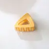 Presilha Plástica Pequena de Garra Coreana para Penteados Meio Presos, Presilha de Cabelo Simples, Ferramenta para Rabo de Cavalo Alto, Grampo de Cabelo Tipo Pinça Tubarão, Presilha de Garra para Nuca