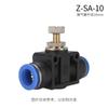 Válvula Borboleta de Tubo Inserção Rápida Conector Rápido LSA-8 LSA-10 LAS-12 Conector Pneumático Conector de Compressor de Ar