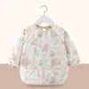 Babero Impermeable Anti-Suciedad para Bebé, Babero de Alimentación Infantil para Niños y Niñas, Delantal de Versión Extendida