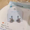 Colares e Brincos Série Oceano, Design de Nicho de Luxo Leve de Alta Qualidade, Corrente para Clavícula, Pulseira Exquisita e Doce