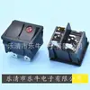 Interruptor tipo barco de três velocidades olho de gato articulação dupla KCD1 21 * 24mm Interruptor basculante de articulação dupla olho de gato LED botão duplo de 3 velocidades