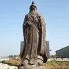 Estatua Grande de Cobre de Confucio, Escultura de Celebridad Cultural del Campus, Fábrica de Origen Admite Artesanías Decorativas Hechas a Medida