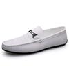 Zapatos Doug para hombre, cómodos, de piel de vaca de primera capa, de alta gama, de cuero, estilo británico, para conducir, verano 2024