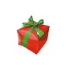 Caixa de Presente de Natal Transfronteiriça Balão de Filme de Alumínio Decoração de Atmosfera Festiva Comercial Balão de Folha de Alumínio Atacado