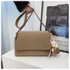 Bolso de Cadena Retro de Alta Gama para Mujer en Otoño e Invierno, Bolso de Hombro Versátil, Bolso Tote Cruzado de Gran Capacidad, Bolso para Viajes Diarios al Trabajo