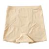 Calcinha Seamless de Seda Gelada Estilo Kaka com Controle de Barriga para Mulheres, Shorts de Segurança, Modelagem Corporal, Levanta Bumbum, Cintura Alta Ajustável, Emagrecimento, Proteção para Pernas e Cintura