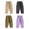 [No se hacen bolitas] Pantalones tejidos de algodón para niño Cotton Hall Primavera y Otoño Nuevo estilo Pantalones rectos holgados para niños Antibacterianos