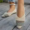 Directo del fabricante, zapatos versátiles para mujer, nuevo modelo primavera/verano 2026, comercio exterior europeo y americano transfronterizos de corte bajo cómodos para mujer