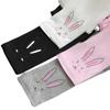 Leggings das meninas primavera e verão fino modal coelho cropped calças bebê exterior vestir estilo ocidental apertado calças infantis atacado