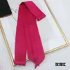 200cm * 5cm Europeo y Americano Monocromo Color Sólido Hecho a Mano Cinta Alargada Bolsa de Atar Bufanda Pequeña Profesional Bufanda Bufanda Bufanda