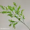 Hojas de Bambú Verde Artificiales como Follaje Base para Decoraciones de Boda, Arreglo de Escena de Boda al Aire Libre, Hojas de Estilo Natural