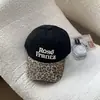 Más fácil para Combinar Gorra de Béisbol con Visera Ancha Bordada de Oso Polar que Muestra la Cara Gorra de Béisbol Pequeña Circunferencia de Cabeza Grande Gorra de Béisbol de Moda
