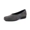 Zapatos Minimalistas de Cuero Estilo Coreano para Abuelas 2026 Primavera Piel Genuina de Tacón Bajo Zapatos de Cuero para Viajes Diarios para Mujer