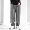 Pantalones Transpirables de Seda Helada Transfronterizos para Hombre, Ropa de Exterior de Verano, Pantalones Largos Versátiles y Transpirables, Pantalones Largos de Secado Rápido para Deporte en Casa y Climatización, Pantalones Casuales