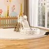 Juguete combinado 2 en 1 para niños, resbaladilla y columpio para casa, interior y exterior, para niños pequeños de 3 a 9 años