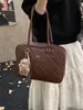 Bolso de Axila Estilo Perezoso Estilo Francés para Mujer, Nuevo Bolso de Mano Acolchado de Moda, Bolso de Hombro, Bolso Bowling para Viajar, Modelo Nuevo